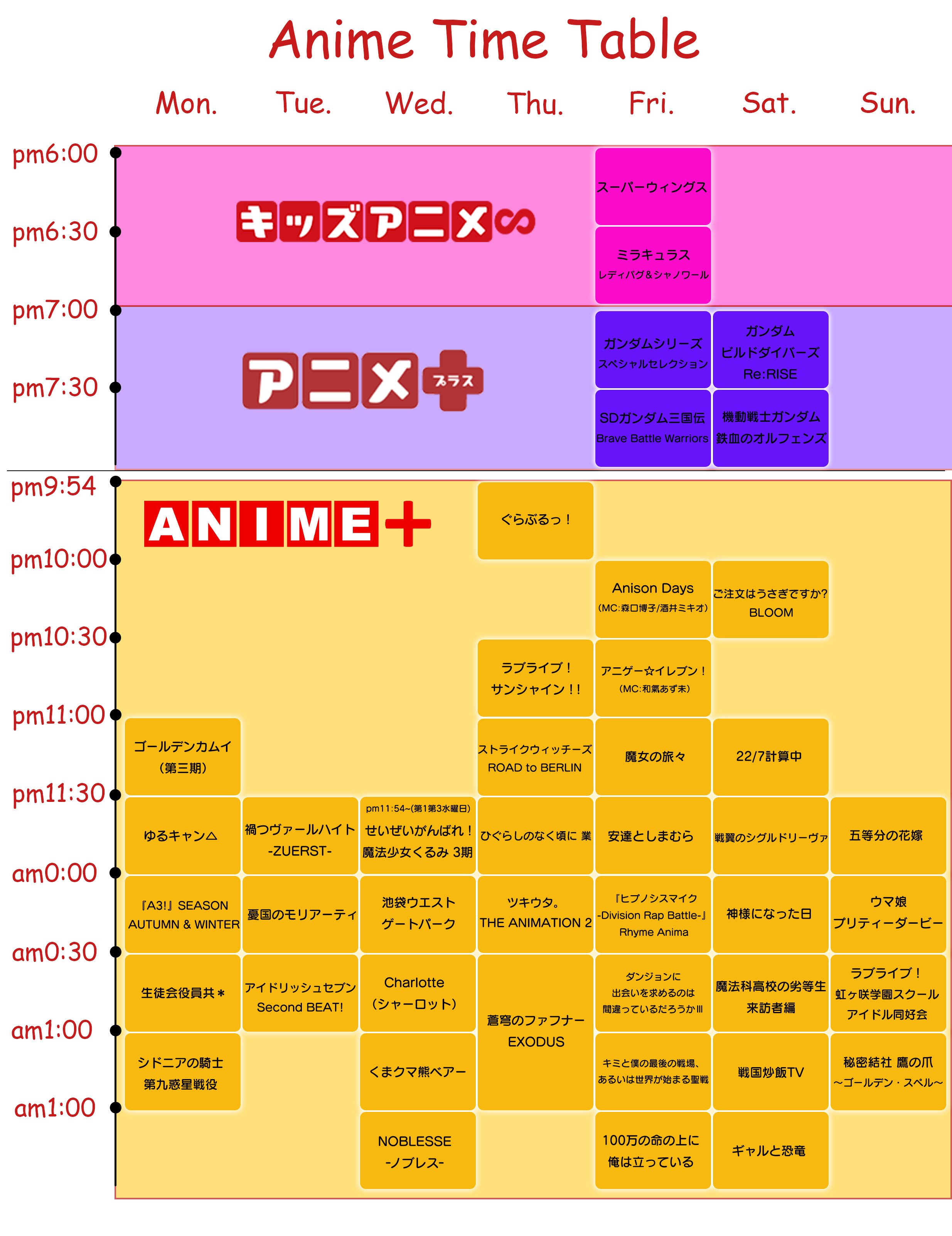 Bs11で新作 話題のアニメ Bs11 イレブン 全番組が無料放送