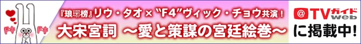 TVガイドWEB「大宋宮詞」