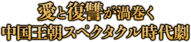 愛と復讐が渦巻く中国王朝スペクタクル時代劇