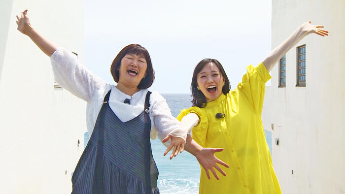 川村エミコ・大迫瑞季が巡る　夏の新島バズり女子旅！　ココロほぐす島じかん