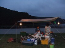 田貫湖キャンプ場 南側キャンプサイト