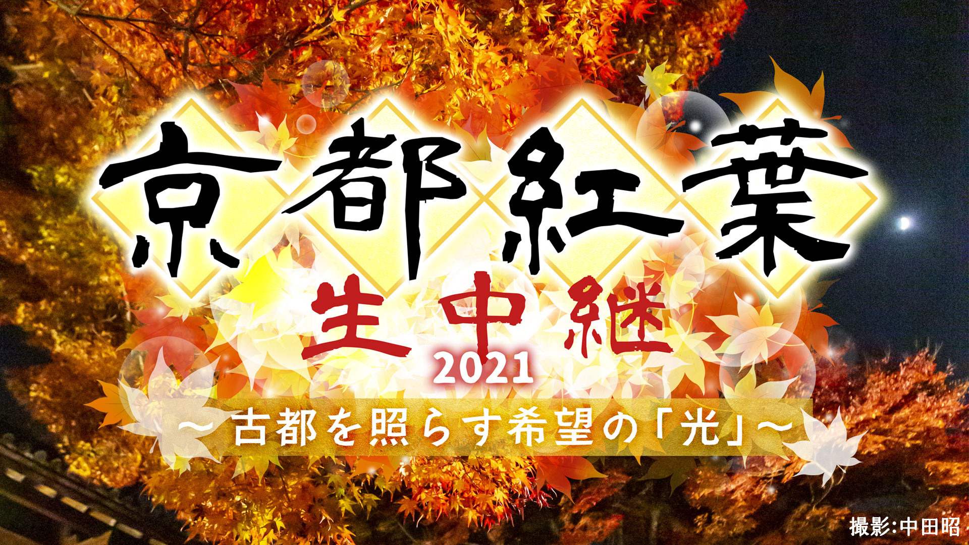 京都紅葉生中継2021～古都を照らす希望の「光」～