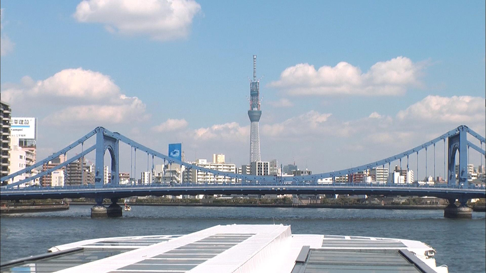 3D紀行Ⅶ　東京下町散歩　スカイツリーのある風景