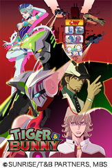 ANIME+ TIGER & BUNNY ©SUNRISE/T&B PARTNERS, MBS