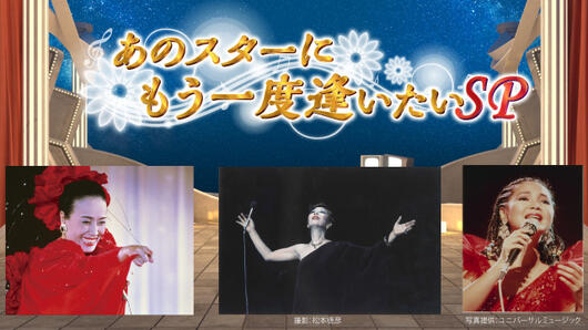 あのスターにもう一度逢いたいSP<br>甦る昭和の歌姫たち