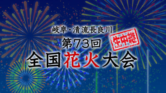 岐阜・清流長良川 第73回 全国花火大会