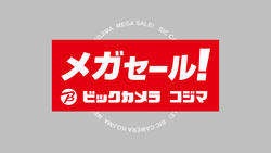 ビックカメラ　コジマ　メガセール！