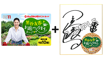 番組オリジナルビックカメラギフトカード