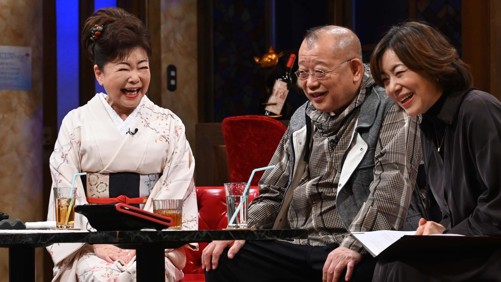 中村美律子、笑福亭鶴瓶、八木亜希子