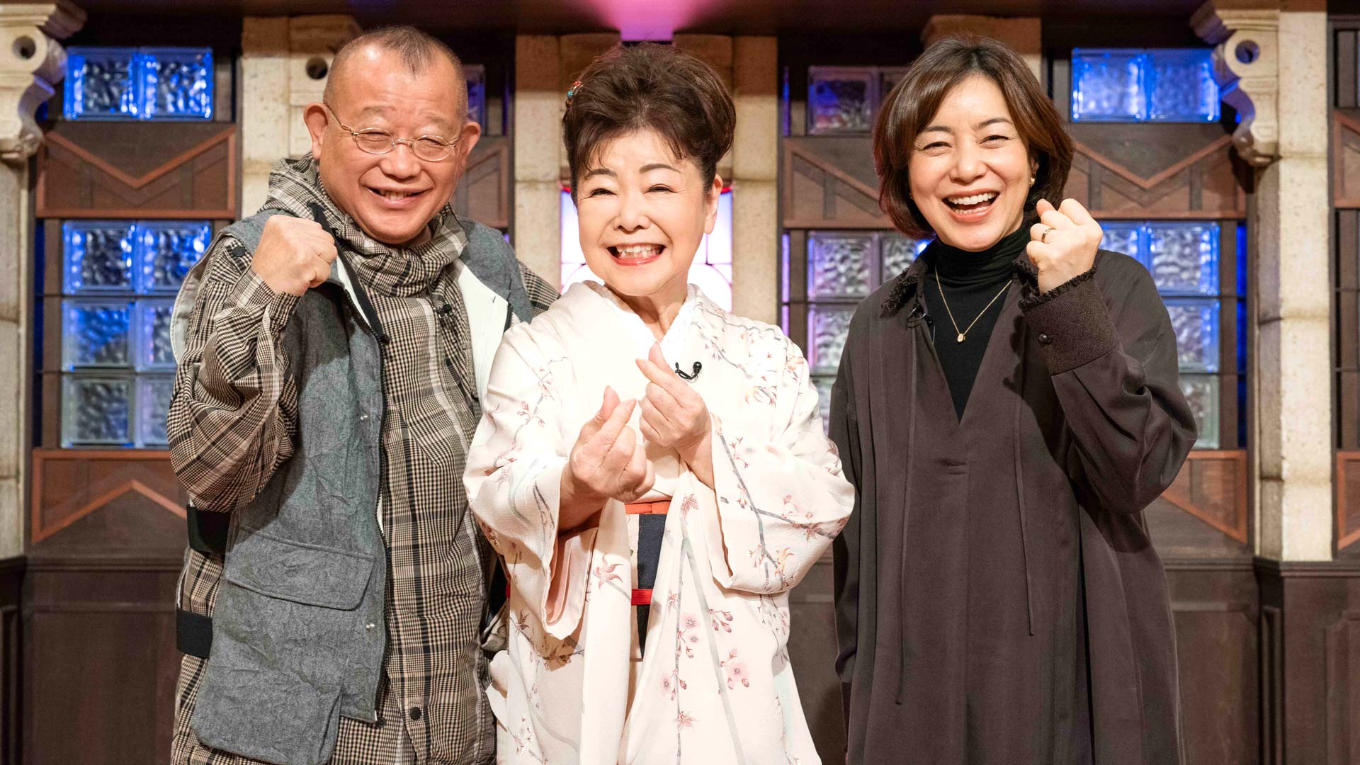 中村美律子、笑福亭鶴瓶、八木亜希子